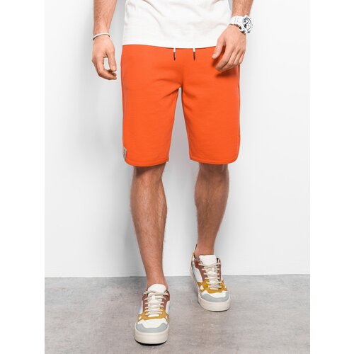 Ombre Men's sweat shorts trimmed with piping Slike