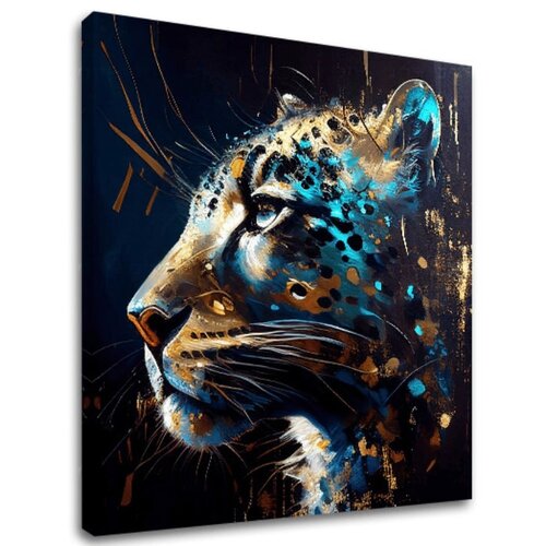 Dekorativna Slika  na platnu - premium art - spotted hunter's elegance () Cijene