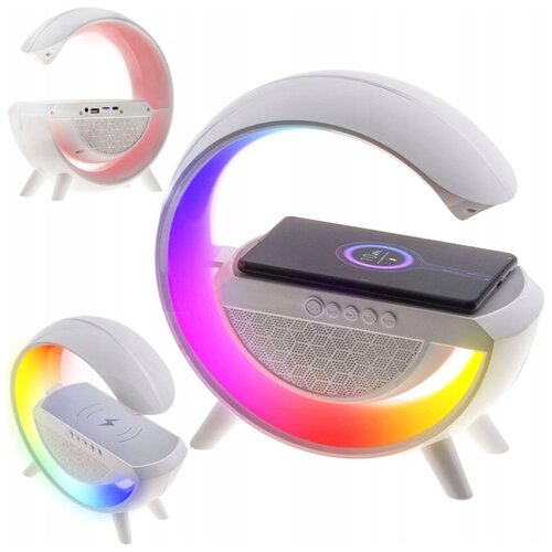Hitelektro 3v1 LED RGB bluetooth 5.2 zvočnik FM radio in pol Slike