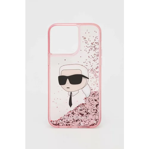 Karl Lagerfeld Etui za telefon iPhone 14 Pro Max 6,7" roza barva