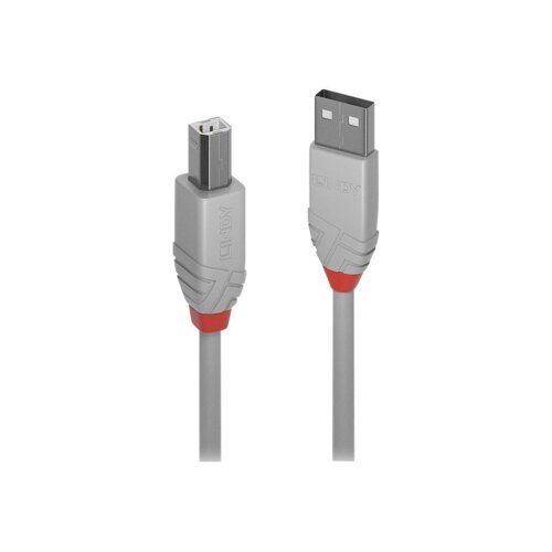 Lindy 36684 USB kabel 3 m USB 2.0 USB A USB B Siva Cene