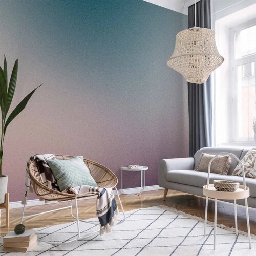  Foto tapeta - Nostalgic Gradient - Gradient Composition in Subdued Colors 250x175 Standard Cene