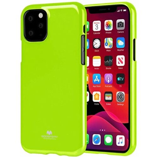 Goospery jelly tanek silikonski ovitek (0,3) za iphone 11 - zelen Cene
