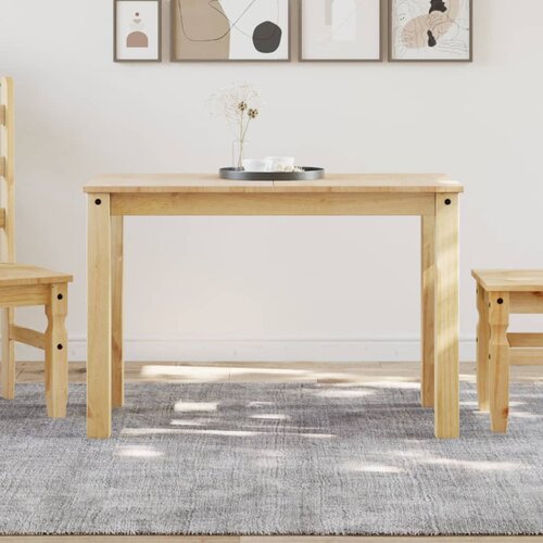 vidaXL Jedilna miza Panama 117x60x75 cm trdna borovina Cene