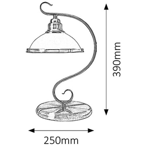 Rabalux stona lampa 1XE27 ELISETT RAB 2752 MIX Slike