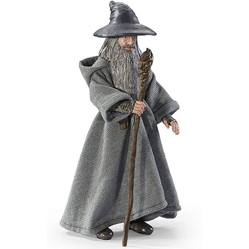 The Noble Collection - LORD OF THE RINGS - BENDYFIGS - GANDALF FIGURA Cene
