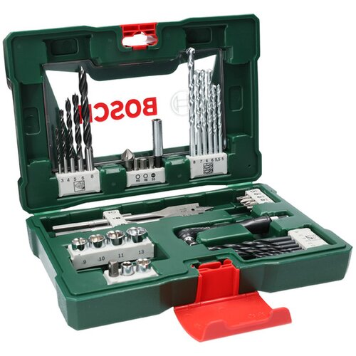 Bosch Set burgija i bitova sa ugaonim odvrtačem V-Line 41kom 2607017316 Slike