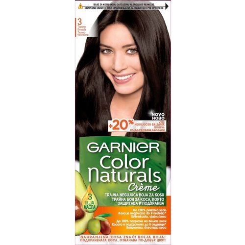 Garnier Color Naturals boja za kosu 3 Tamnosmeđa Cijene