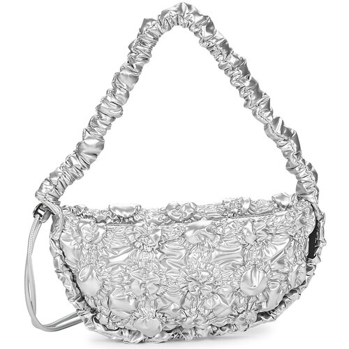 Desigual BAG FLOSSY EIBAR MINI Srebrna Slike