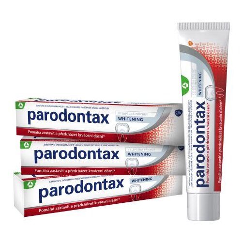 Parodontax Whitening zobna pasta za beljenje zob proti krvavitvi dlesni 3x75 ml Cene