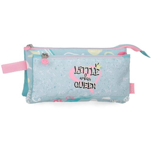 Enso LITTLE URBAN QUEEN prazna pernica sa 3 pregrade - tirkizna Slike