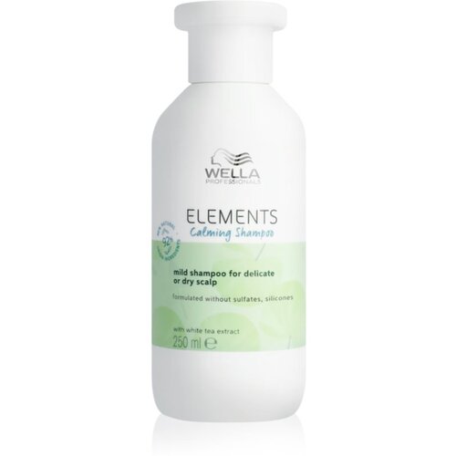 Wella Professionals Elements Calming hidratantni i umirujući &amp;scaron;ampon za osjetljivo vlasi&amp;scaron;te 250 ml Slike