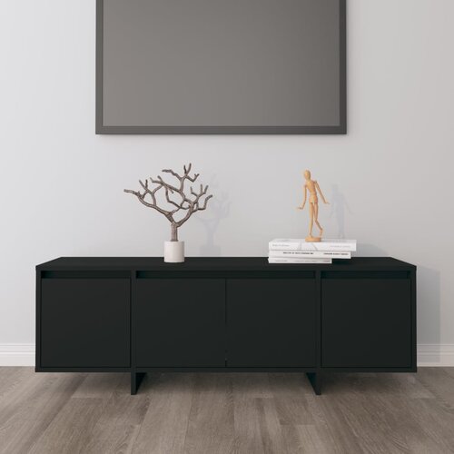 Furnova TV omarica črna 120x30x40,5 cm inženirski les, (21923511) Cene