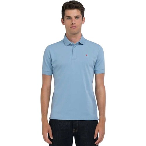 Replay plava mu&amp;scaron;ka polo majica RM6890 {21868}110 Slike