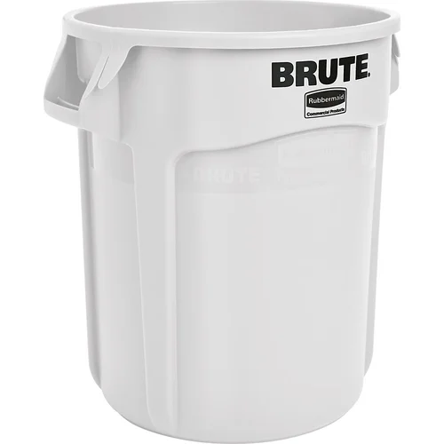 Rubbermaid Univerzalni vsebnik BRUTE®, okrogel, prostornina 37 l, bela