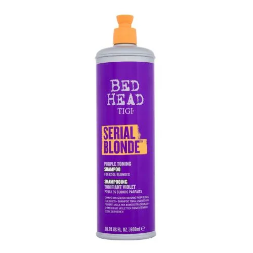 Tigi Bed Head Serial Blonde Purple Toning 600 ml šampon za nevtralizacijo rumenih tonov v svetlih laseh za ženske