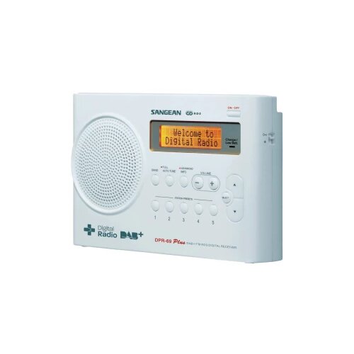 Sangean DAB+ radio DPR-69+ putni radio, punjiva baterija bijela Cijene