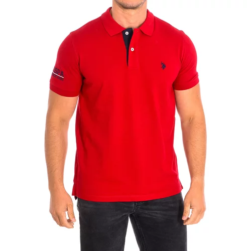 US Polo Assn Polo majice kratki rokavi 64783-256 Rdeča