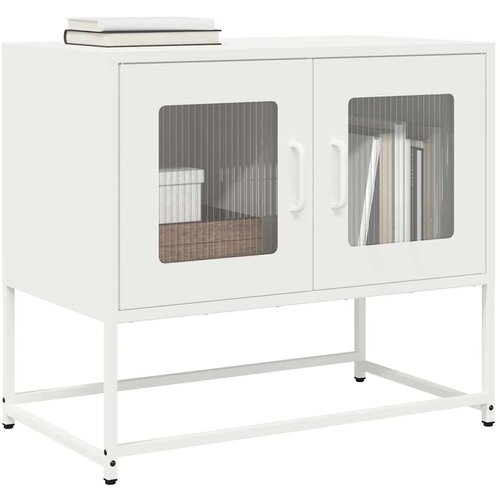 vidaXL TV ormarić bijeli 68x39x60,5 cm hladno valjani čelik Cijene