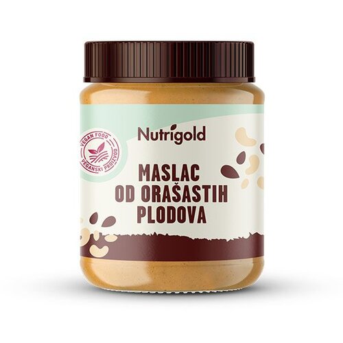 Nutrigold Maslac od ora&amp;scaron;astih plodova 100% čisti - 350g Slike