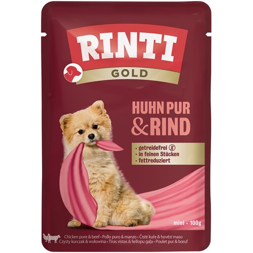 Rinti Gold 10 x 100 g - Čisti pi&scaron;čanec in govedina Cijene