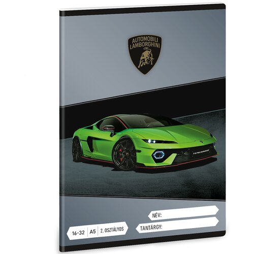 Ars Una Lamborghini Temerario črtast zvezek za 2. razred A/5 16-32 Cene