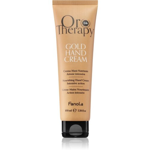 Fanola Oro Therapy Gold Hand Cream hidratantna i hranjiva krema s 24-karatnim zlatom 100 ml Cijene
