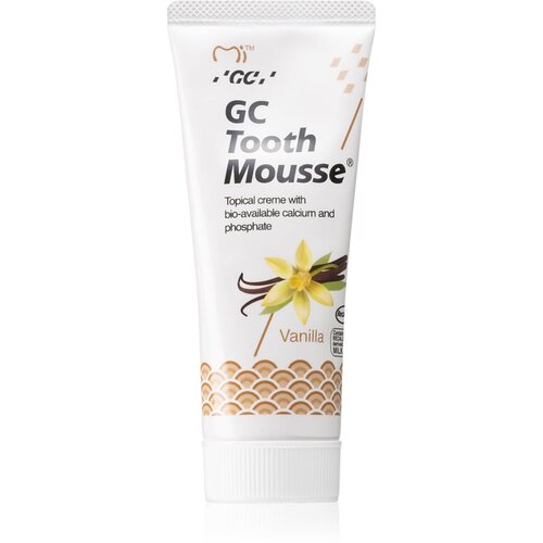 Gc Tooth Mousse remineralizirajuća za&amp;scaron;titna krema za osjetljive zube bez fluorida okus Vanilla 35 ml Slike