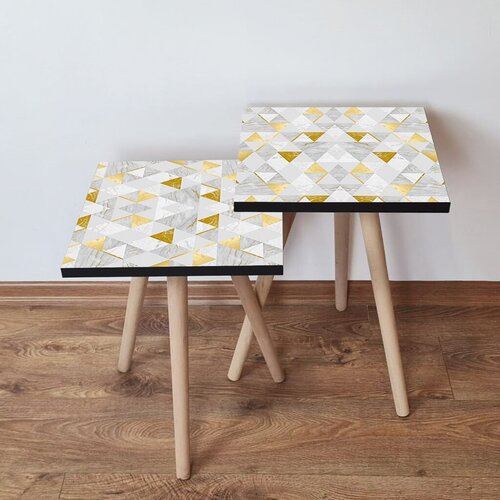 Hanah home set klub stočića 2Shp258, 2 komada, Šareni Cene