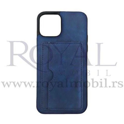  futrola mimo sa dzepicem za iphone 12 / iphone 12 pro (6.1) plava Slike