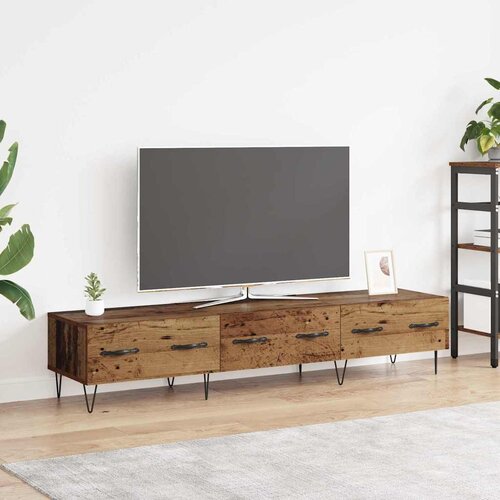 vidaXL TV omarica s predalom Star les 150 x 36 x 30 cm Konstruiran les Cene