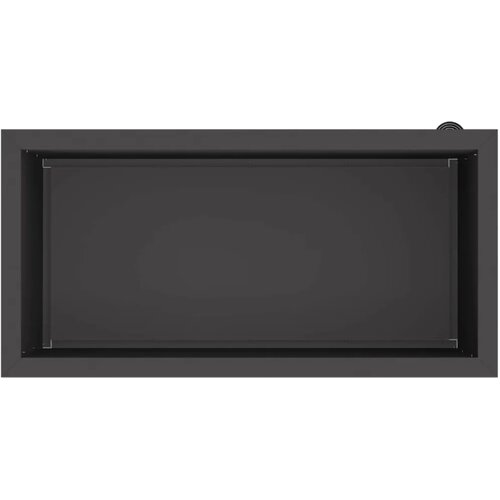  Vrtna posuda za sadnju s LED svjetlom 2 kom. Crna - Crna 40 x 80 x 40 cm 2 Slike
