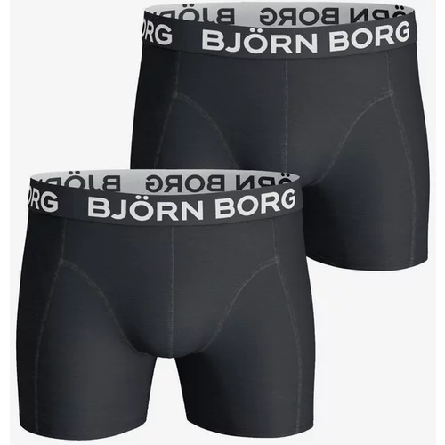 Bjorn Borg Solid Cotton Stretch 2x bokserice S