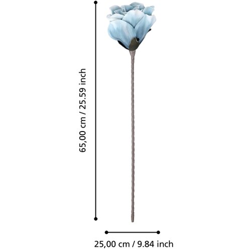 Eglo 428134 - Ve&amp;scaron;tački cvet MOLAVE 65 cm, plavi Slike