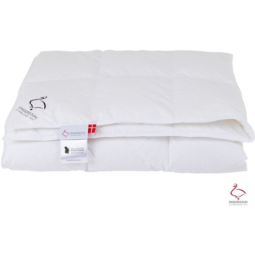 Ringsted Dun Poletna pre&scaron;ita odeja s polnilom iz perja 200x220 cm Snow Queen &ndash; Cene