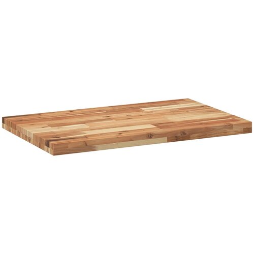 Stolna ploča 60 x 50 x 4 cm pravokutna od masivnog drva bagrema Slike