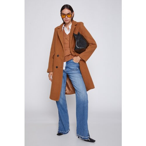 Koton Women&amp;#039;s Camel Hair Coat Slike