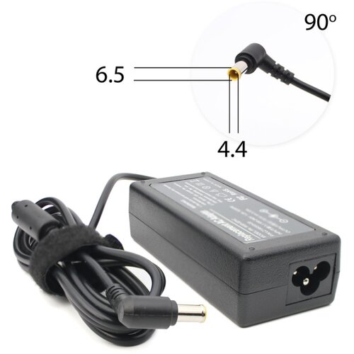  Punjač za laptop Sony 19.5V, 3.3A, 65W, ulaz 6.5*4.4, ugao 90 HQ Slike