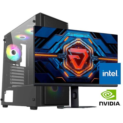  Gaming računar Intel i3-12100F, 16GB, 512GB, RTX 3050 6GB i Monitor Xiaomi G27i 2026 200Hz Cijene