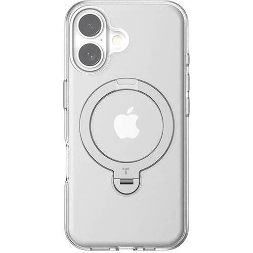 Torras Ostand Spin Case za iPhone 16 Plus (prozoren) Slike