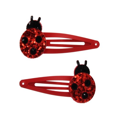 REX International Ladybird - &Scaron;nalice za kosu set 2 - Ladybird, Glitter Cene