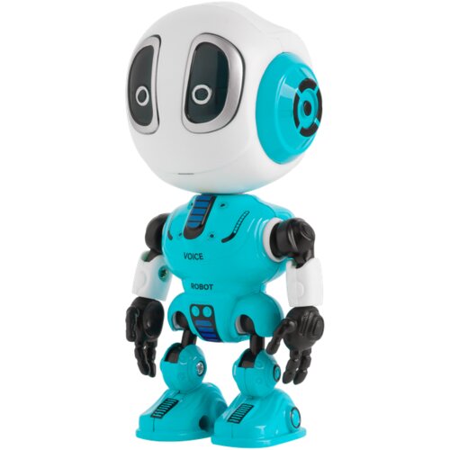  Interaktivni robot koji ponavlja riječi, svijetleće oči, plavi Slike
