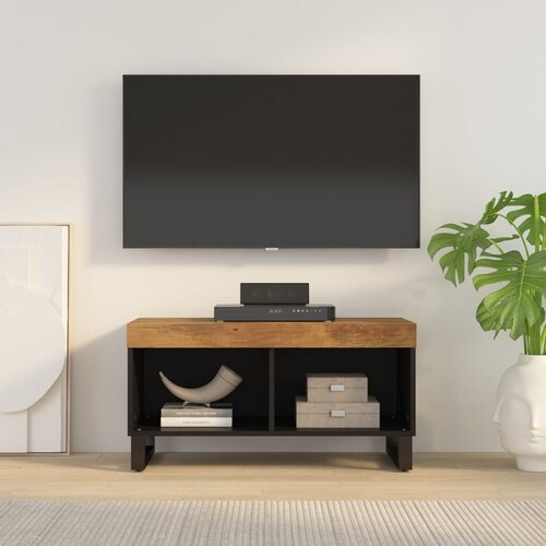 TV ormarić 85 x 33 x 43,5 cm od masivnog drva manga Cene