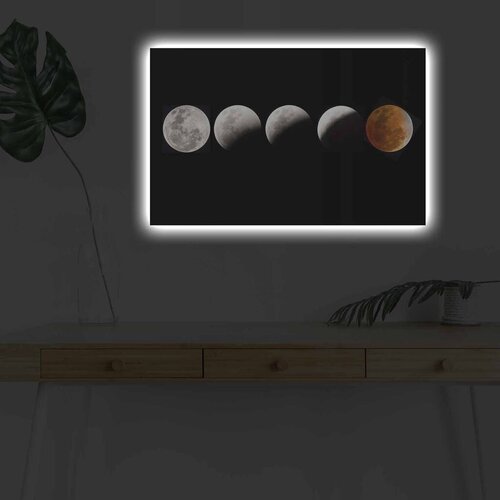 Wallity Slika sa LED osvetljenjem 4570DHDACT-067, 45x70 cm Cene