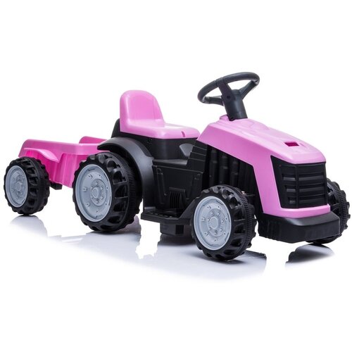 Lean_Toys Traktor na akumulator s prikolico TR1908T roza Cene