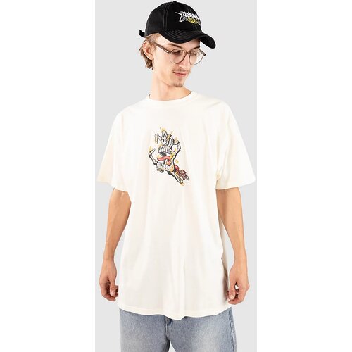 Santa Cruz Burnt Bone Hand T-shirt unbleached cotton Cene