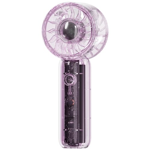 INF Prosojen ročni ventilator Turbo Blade &mdash; 3 hitrosti, USB-C, 1200AH Purple, (5000286602) Cene