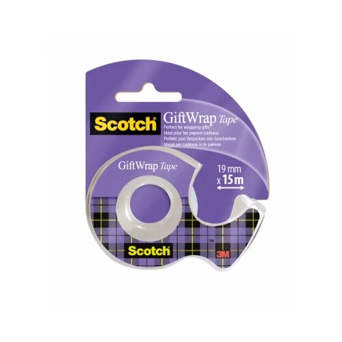  Lepljiva traka Scotch GiftWrap na stalku, 19mmx16,5m Scotch Cene