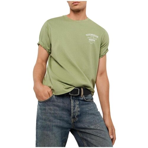 PepeJeans Majice s kratkimi rokavi PM5010497 706 Zelena Slike