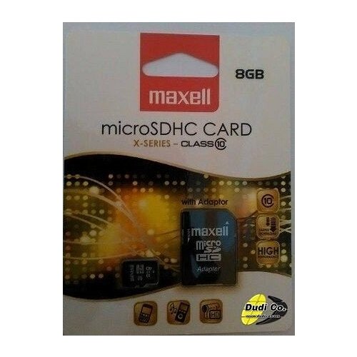 Maxell micro sdhc 8gb x-series+adapter, class 10 Cene